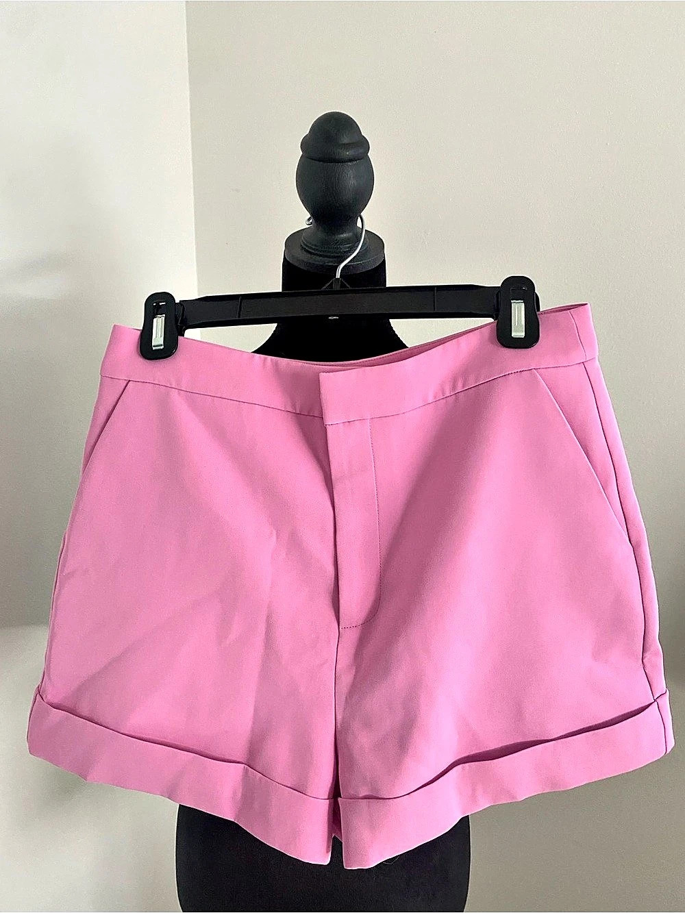 VICI Standards Pocketed Tailored Shorts Pink Medium
